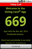 Voting Card Michigan Politics APK Ảnh chụp màn hình #2