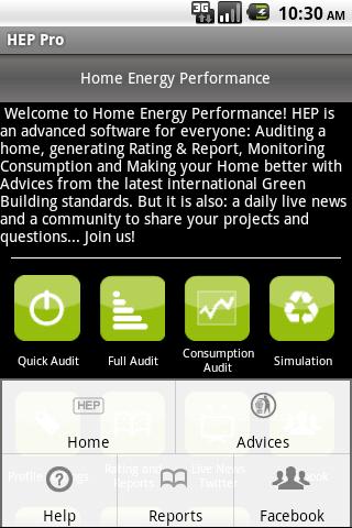 Home Energy Performance Screen 3