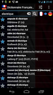 Offline French German Dict.