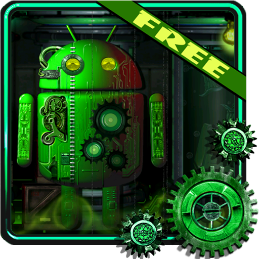 Steampunk Droid Fear Lab Free LOGO-APP點子