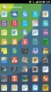 Smoothicons Apex Nova Holo Adw - screenshot thumbnail