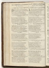 Inhoudsopgave voor de serie Byvoegsel tot de Koninglyke Almanach, genaamd het Gulde-Jaar der Bondgenooten, 1706