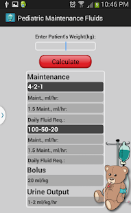 Pediatric Maintenance Fluids