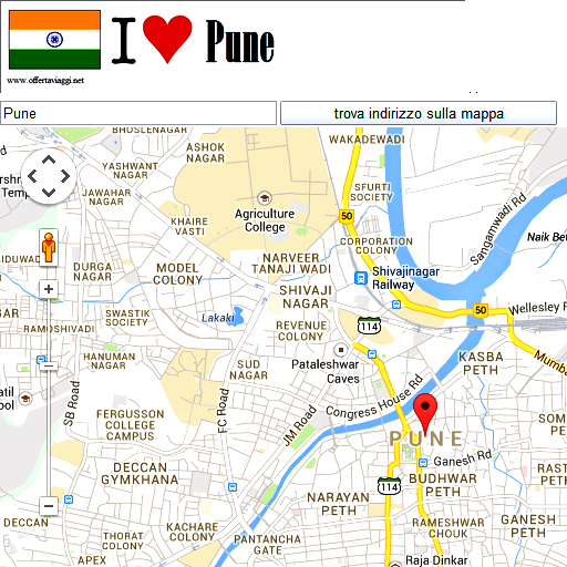 Pune maps