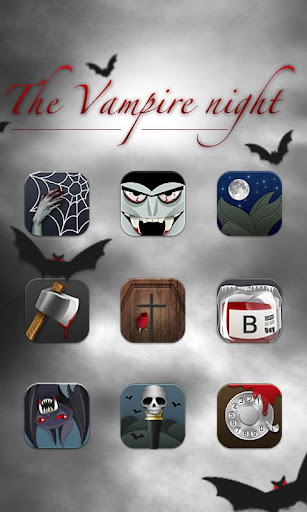 Vampire night GO LauncherTheme