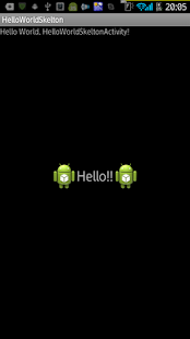 HelloWorldSkelton Screenshots 1