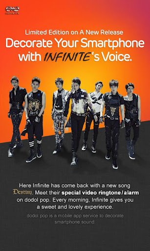 INFINITE destiny for dodol pop