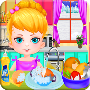 Hack Wash dishes girls games game