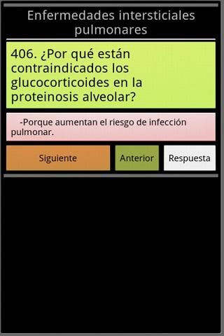 Neumología preguntas de examen