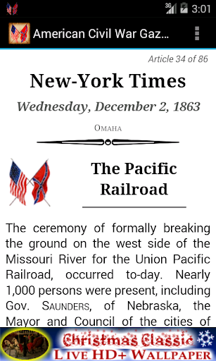 【免費教育App】1863 Dec Am Civil War Gazette-APP點子