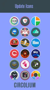  Circolium Icon Pack: miniatura de captura de pantalla  