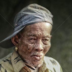 Portrait Sullen by Franciscus Satriya Wicaksana - People Portraits of Men