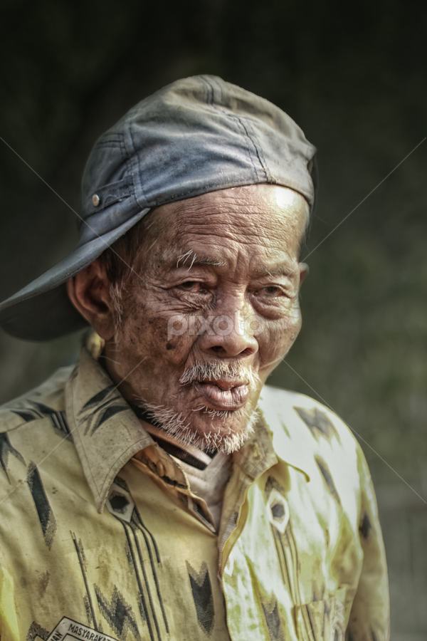 Portrait Sullen by Franciscus Satriya Wicaksana - People Portraits of Men