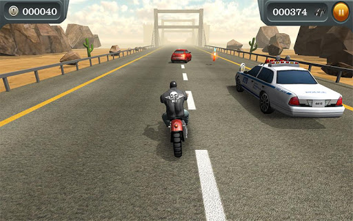 Moto Rider Traffic
