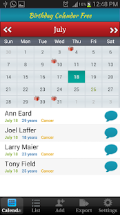 免費下載生產應用APP|Birthday Calendar Free app開箱文|APP開箱王