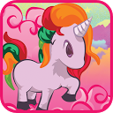 My Little Tiny Uni Pony Run mobile app icon