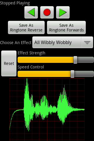 Android application Voice Changer Pro (Vox Box) screenshort
