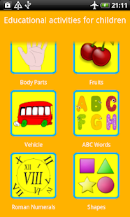 Educational activities for kid - screenshot thumbnail