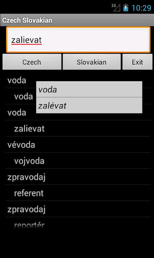 Czech Slovak Dictionary