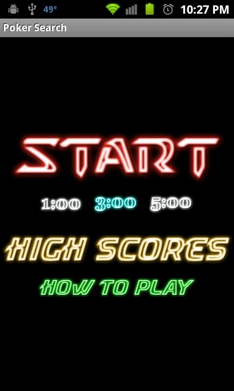 Pocket Poker Screen 1