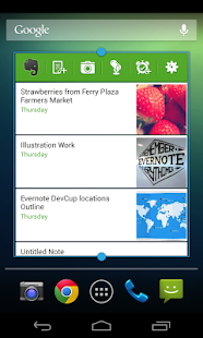Evernote Widget - screenshot thumbnail