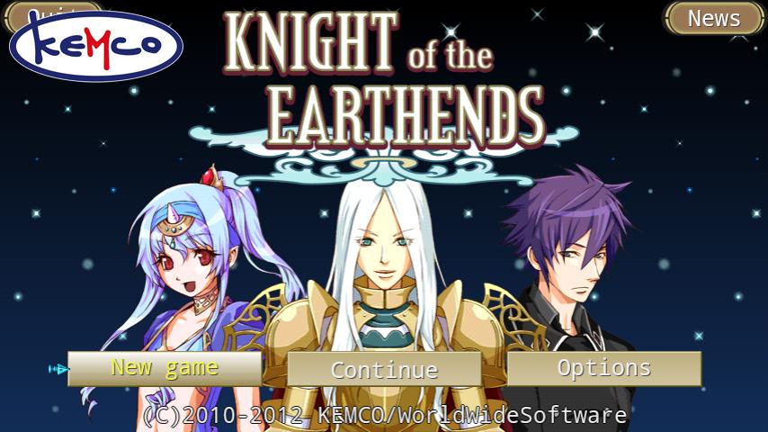 Android application RPG Knight of the Earthends screenshort
