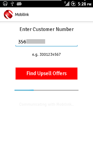 Mobilink Upselling