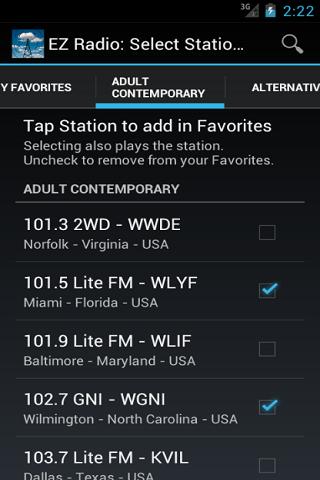 EZ Radio Ripper Screen 3