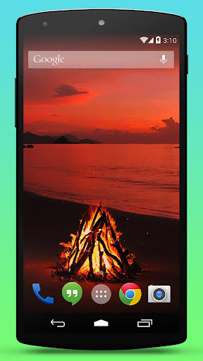 Campfire Live Wallpaper