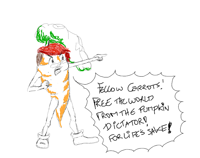 Pumpkin defiance