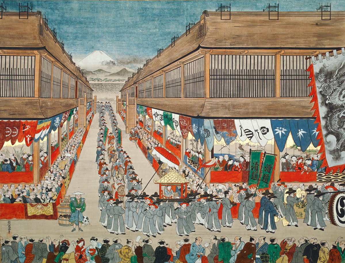 Procession Of Korean Mission In Edo Hanegawa Tōei Google Arts Culture