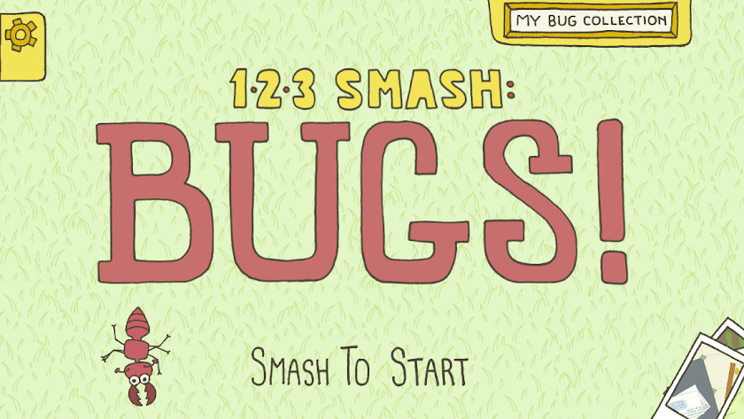 123 Smash: Bugs! Screen 1