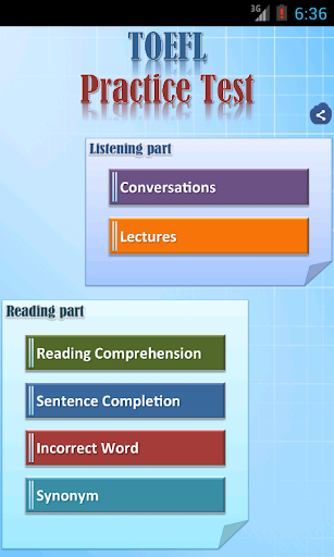 TOEFL Practice Test