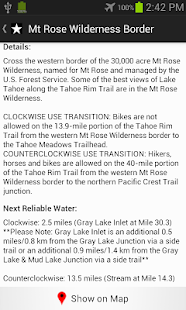 Guthooks TRT  Guide Screen 3