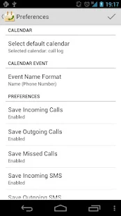 Call Log Calendar - screenshot thumbnail