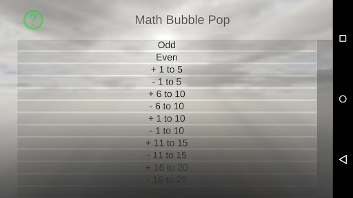 Math Bubble Pop
