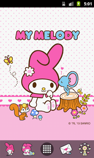 【免費個人化App】My Melody Kiss Me Theme-APP點子