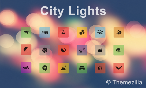 【免費個人化App】CityLights MultiLauncher Theme-APP點子