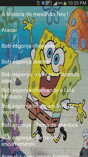 Bob Esponja Frases Engraçadas