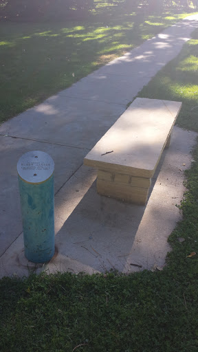 Elmer Carter Memorial Bench