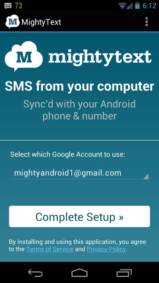 SMS Text Messaging PC↔ Texting - screenshot