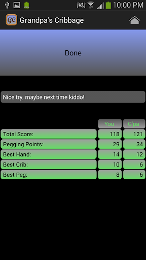 【免費紙牌App】Grandpa's Cribbage Free-APP點子