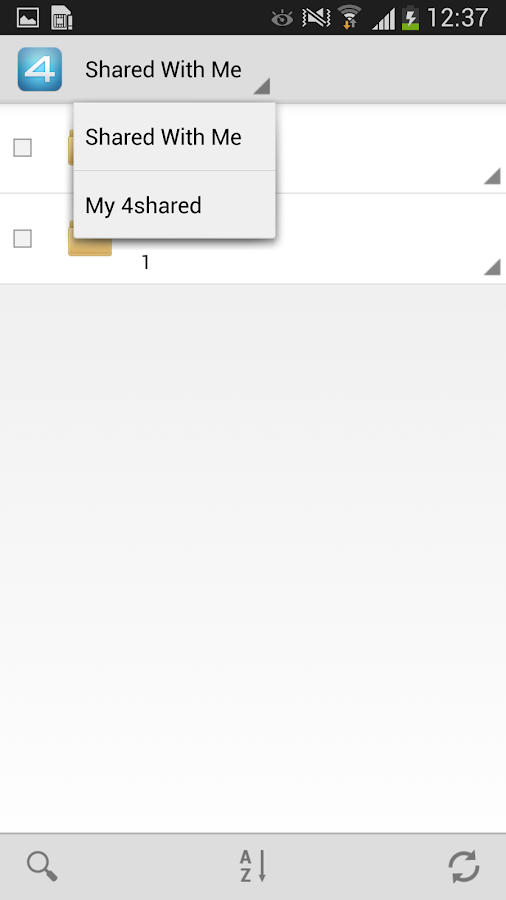 4shared - screenshot