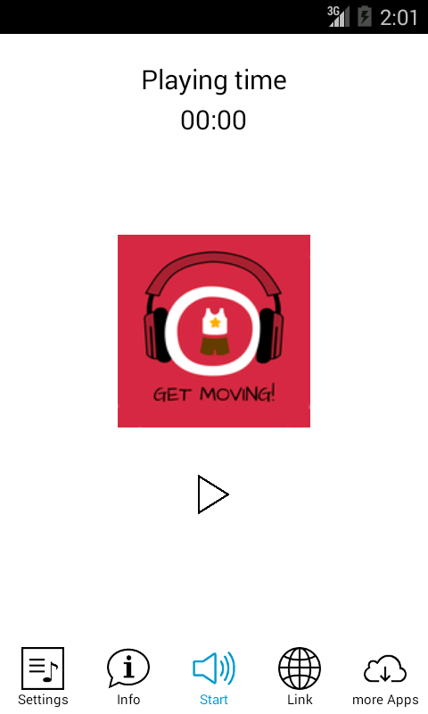 Get Moving! Hypnosis Screen 3