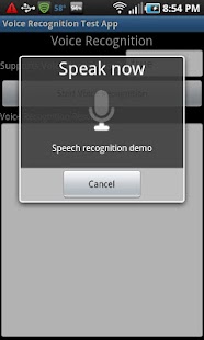 Free Download Voice Recognition Test App APK for PC