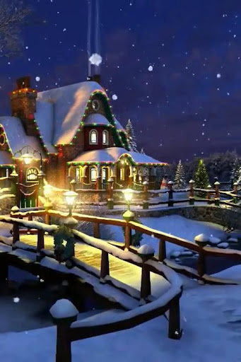 Magical Christmas 3D Wallpaper