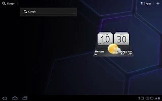 MIUI Digital Weather Clock screenshot