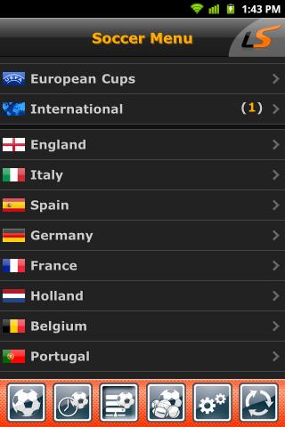 LiveScore - screenshot