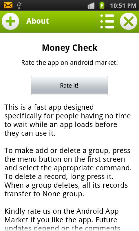    Simple, Easy Expense Manager- screenshot  