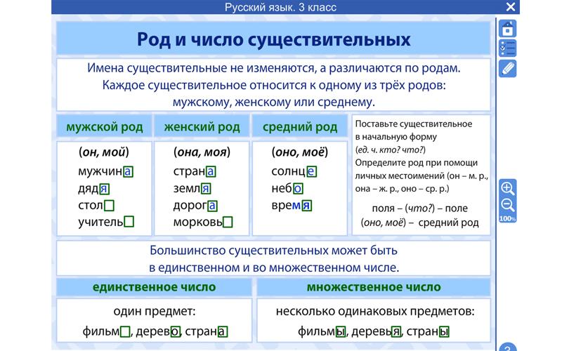 Русский язык 3 класс ФГОС Screen 3